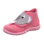 Superfit   kapcie na rzep filcowe (18-30)  Happy Pink 