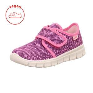 Superfit   kapcie na rzep  (26-31)  Bobby różowe 