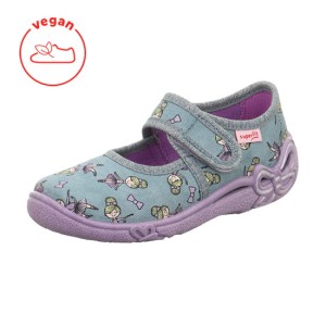 Superfit   kapcie na rzep dziewczęce  (24-32)  