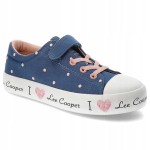 LEE COOPER  granatowe dziewczęce trampki (28-35)  