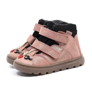 MRUGAŁA ANDY 6380/5-44 PONY ROSA POŁYSK (31-35) TRZEWIKI PRZEJŚCIOWE Z MEMBRANĄ TE-POR 