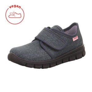 Superfit  kapcie na rzep  (31-35)  Bobby szare 